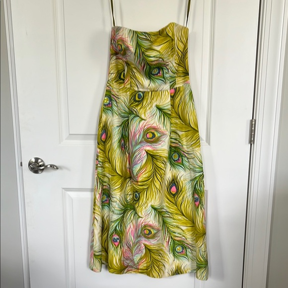 Nanette Lepore Dresses & Skirts - Nanette Lepore Peacock Strapless Sundress